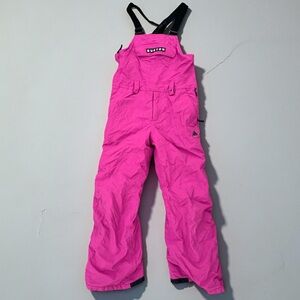 Burton Kid’s Bright Pink Overalls Small